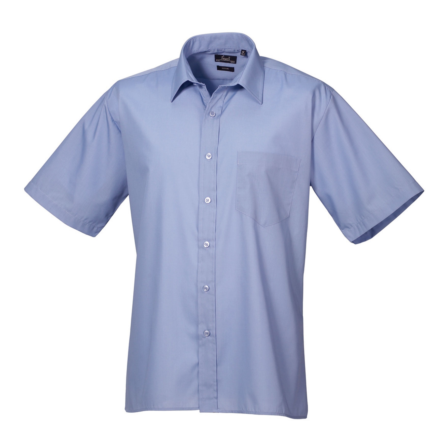 PR202 Short sleeve poplin shirt – GDB Manufacturing
