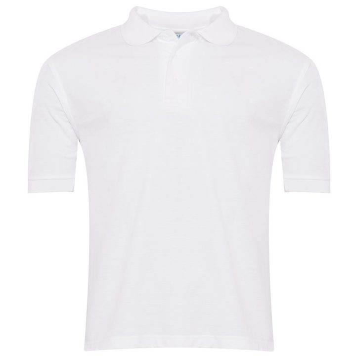 GH3PP White polo shirt (All school) – GDB Manufacturing