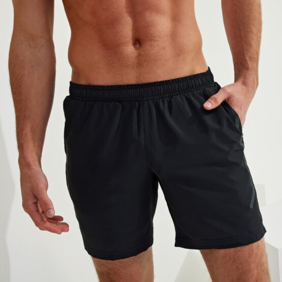 TR052 TriDri® Black training shorts